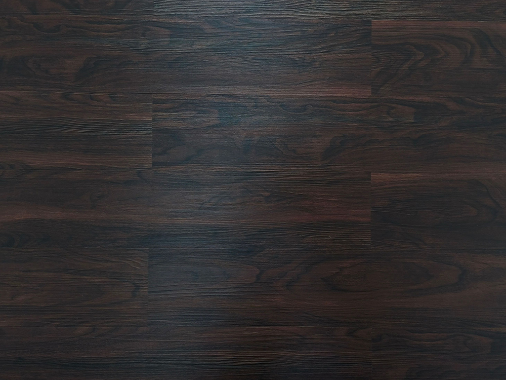 LVT Flooring Dark Brown Wood 6×36