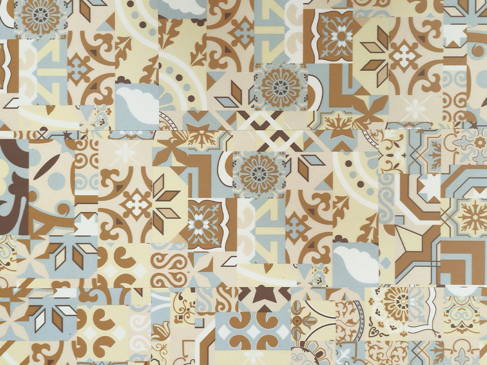 LVT-WG Patterned Tile 12×37