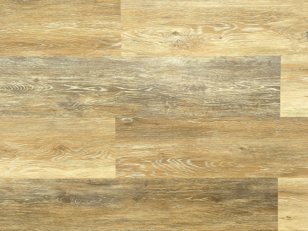 SPC Flooring Light Brown Wood Grain 7.25×48