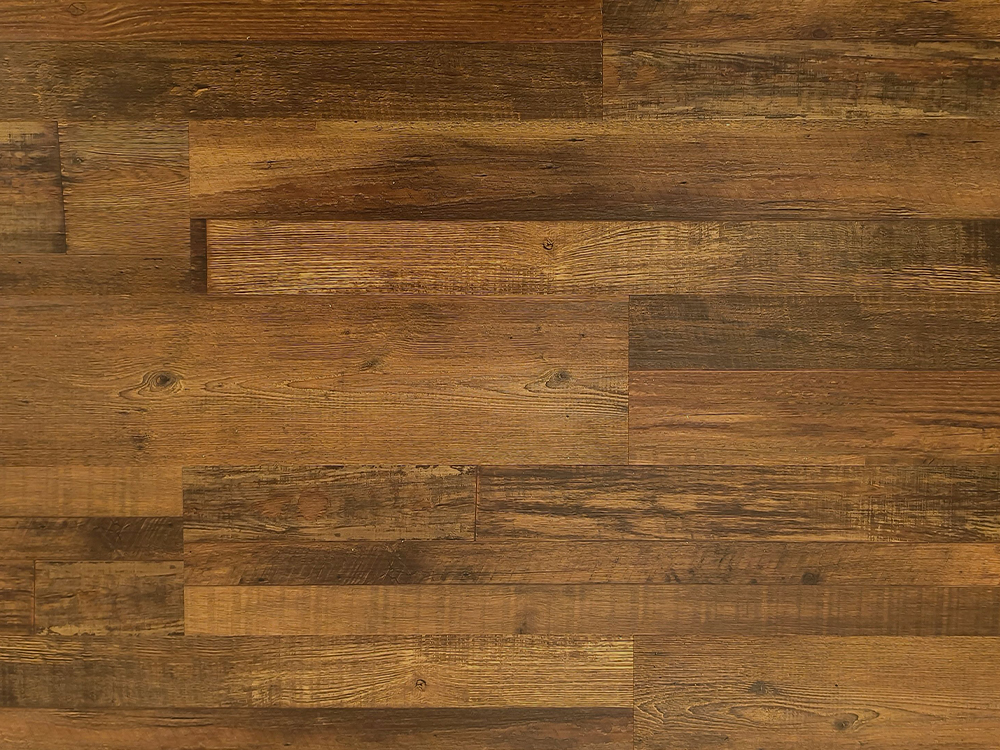 SPC Flooring Dark Brown Wood Grain 7.25×48