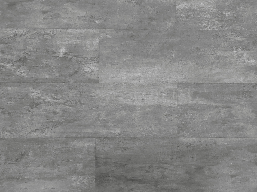 SPC-WG Stone Look Tile Cement Grey Wood Grain 9×36
